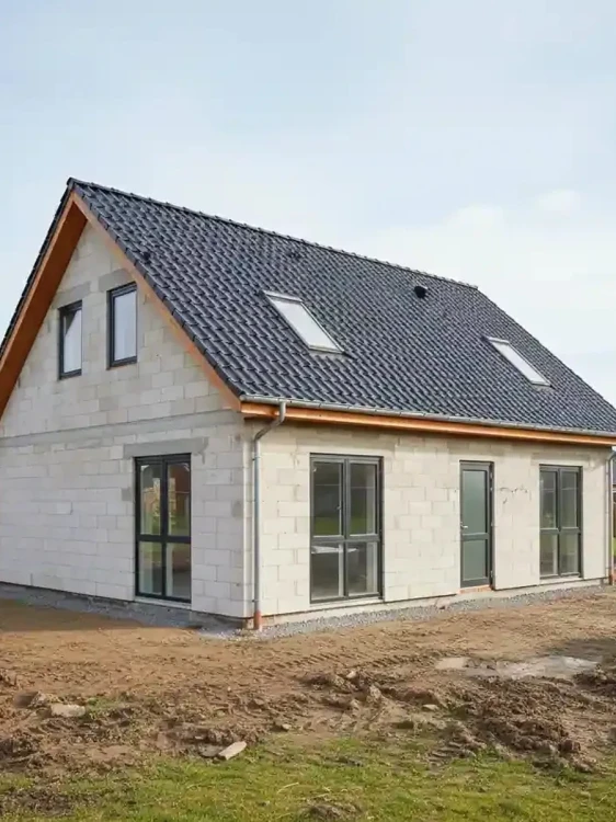 HERKULES INOX 20 kW w Wierzawicach – nowy dom jednorodzinny w trakcie wykończenia