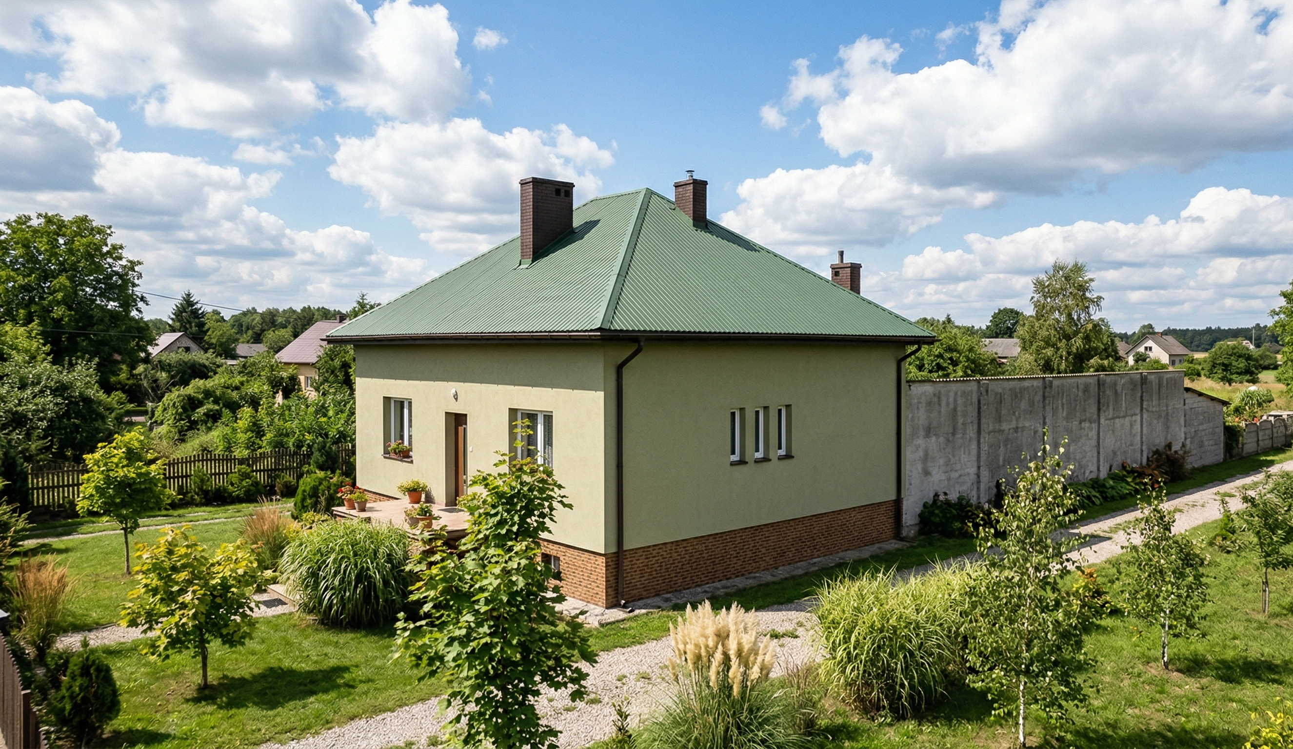 Dom jednorodzinny - realizacja kotłowni HERKULES w lokalizacji Sanok