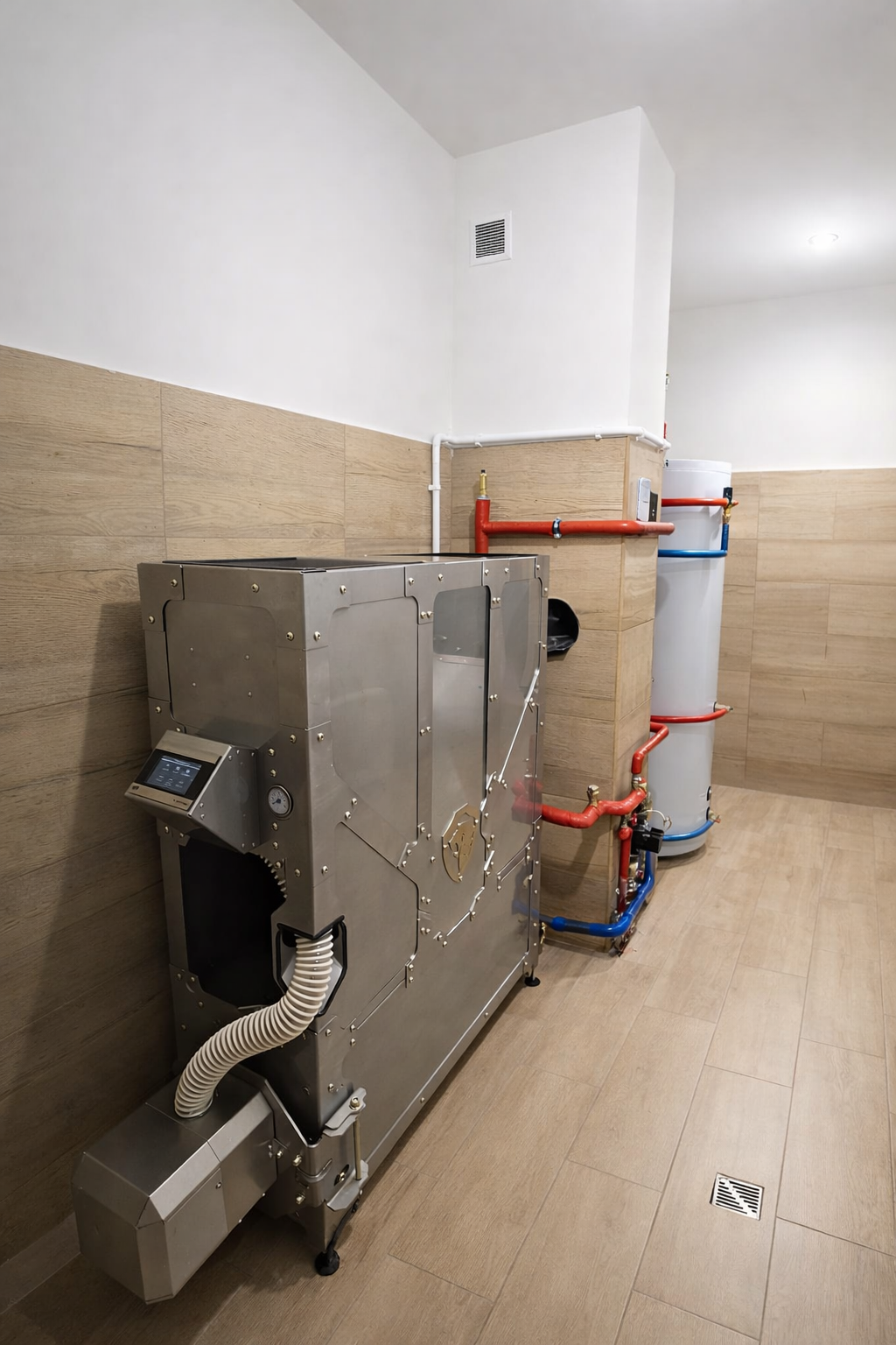 Kotłownia HERKULES INOX 20 kW - Wierzawice