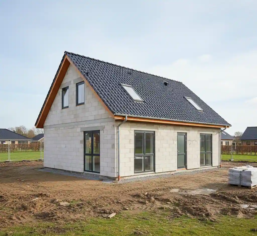 Dom jednorodzinny - realizacja kotłowni HERKULES w lokalizacji Wierzawice