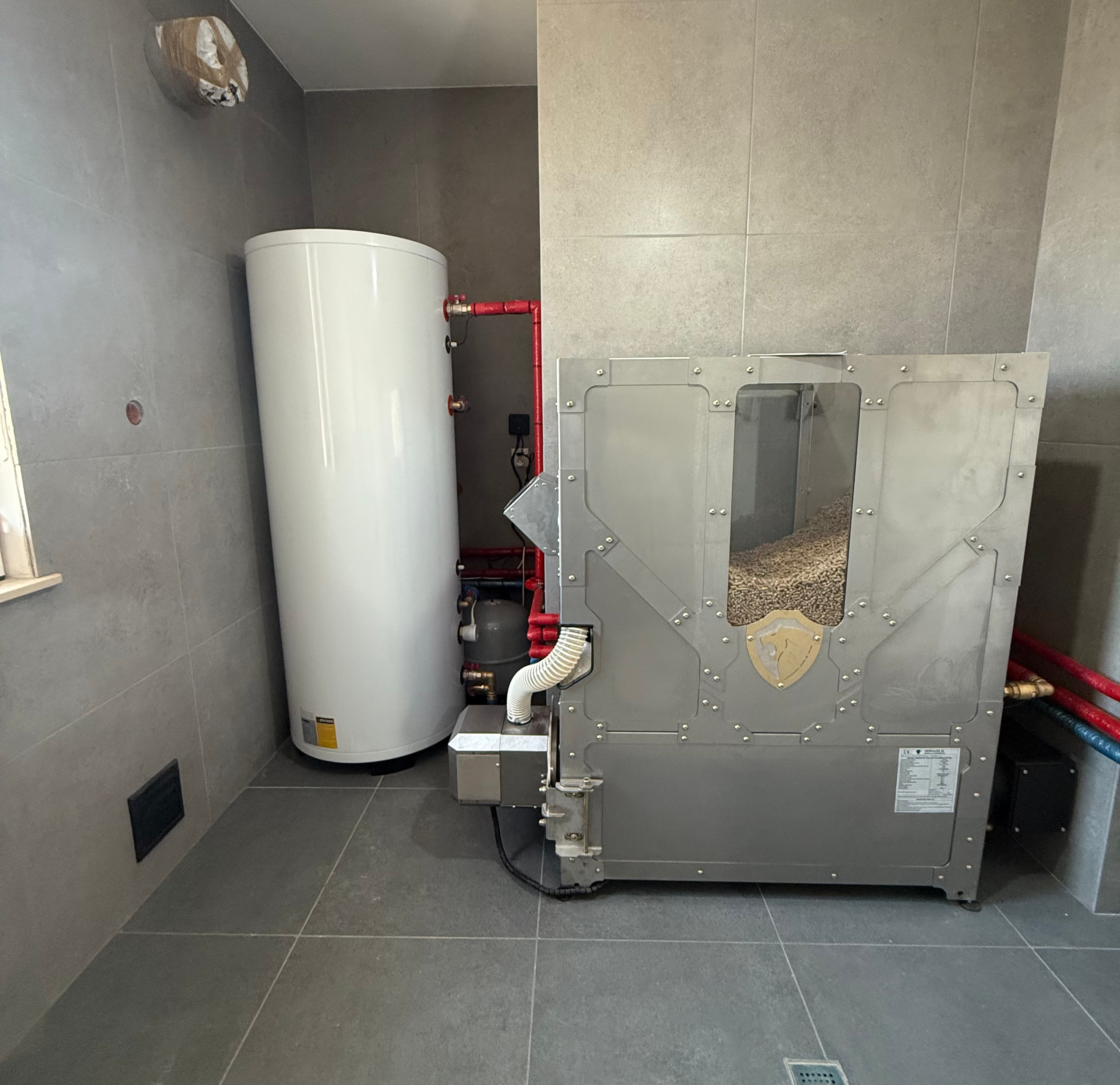 Kotłownia HERKULES INOX 20 kW - Łąka