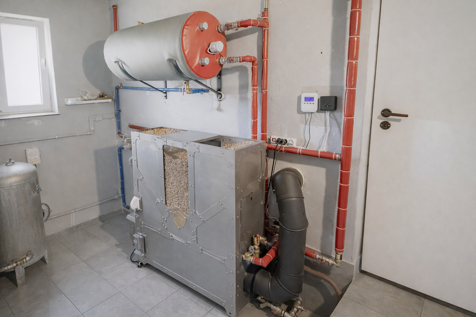 Kotłownia HERKULES INOX 20 kW - Brzuska