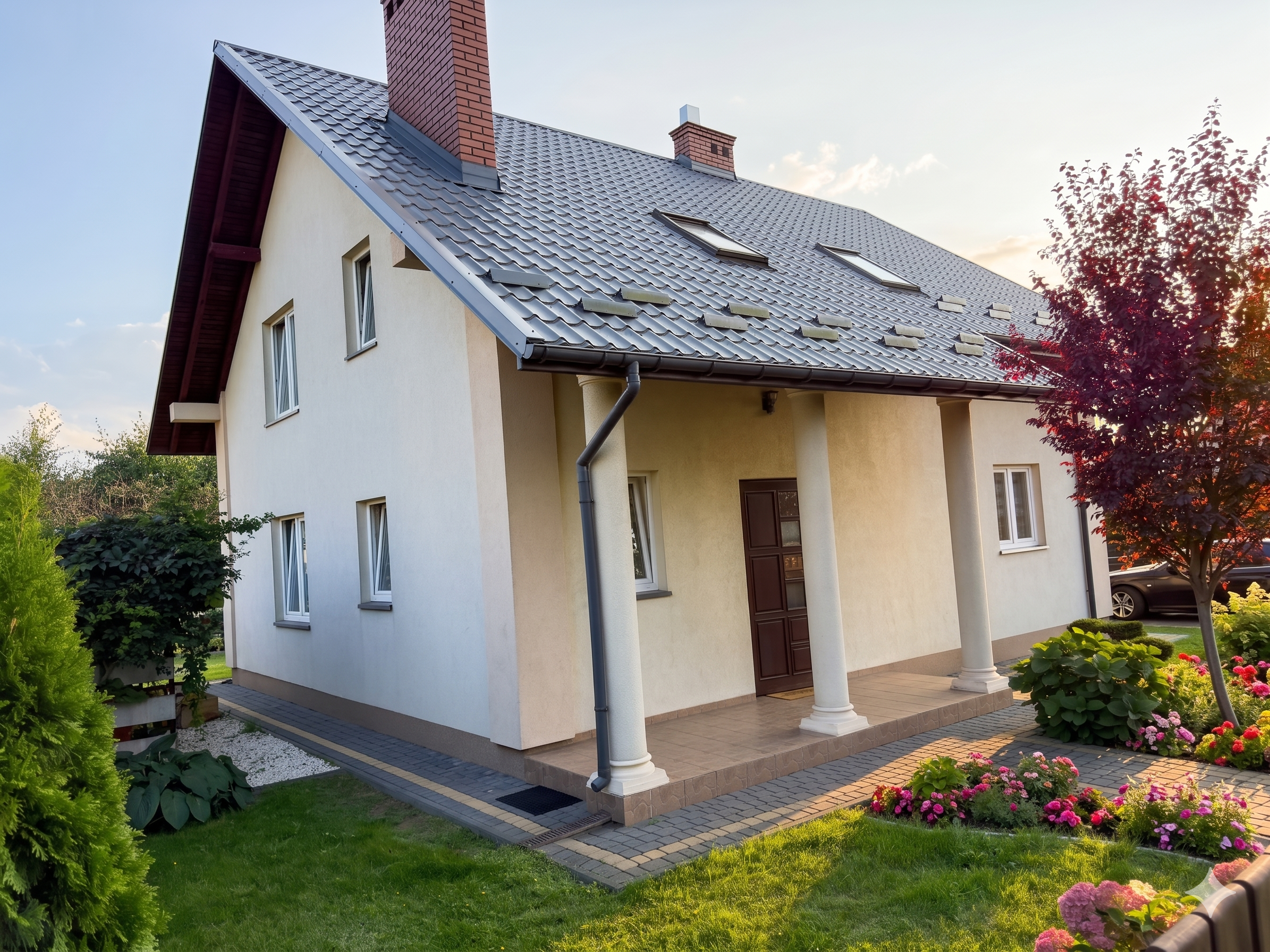 Dom jednorodzinny - realizacja kotłowni HERKULES w lokalizacji Jasionka