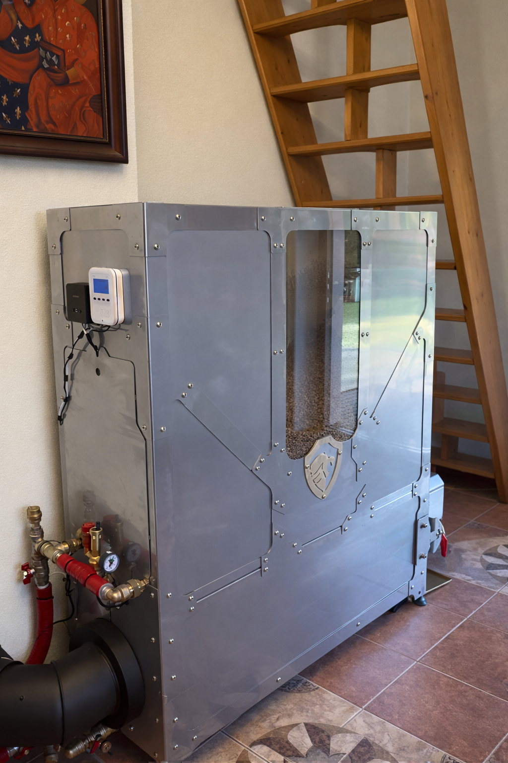 Kotłownia HERKULES INOX 30 kW - Leszczawka